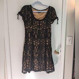 Stunning Vintage 90s Betsey Johnson Capsleeve A Line Cocktail Dress, siz…